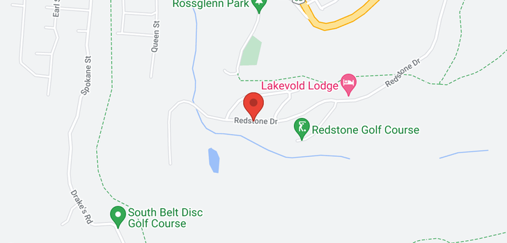 map of 914 REDSTONE DRIVE